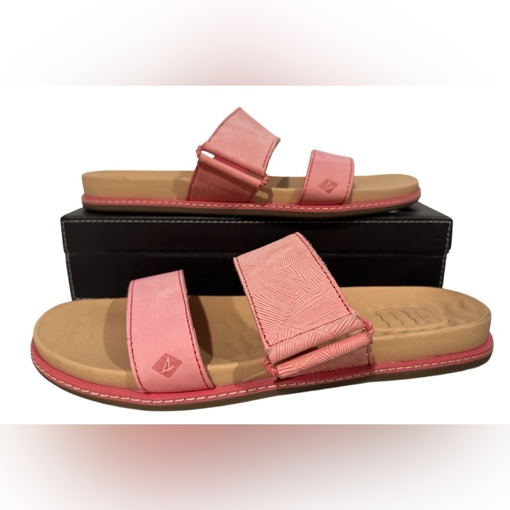 Sperry Waveside Plushwave Women's Slide Sandals Size 8M Bright Pink
